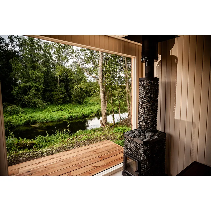 Badstuhytte Sauna Nord Lux, isolert