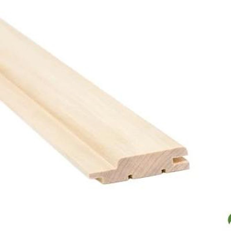 Bastupanel i asp 15x68mm  6st/pk 