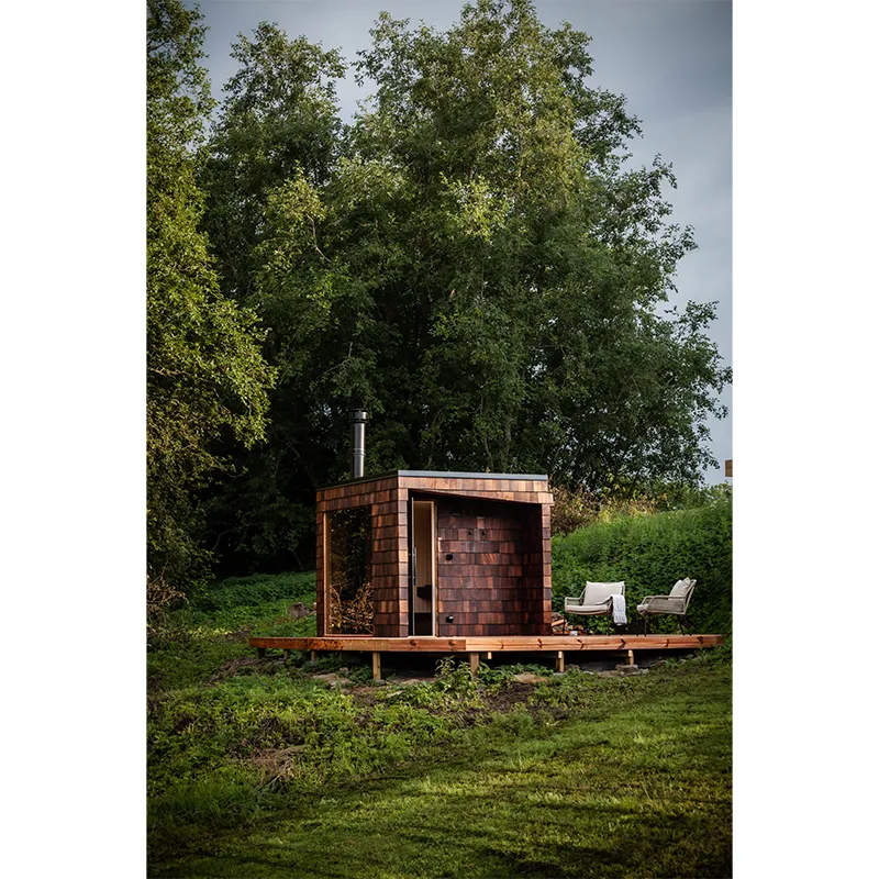 Badstuhytte Sauna Nord Lux, isolert