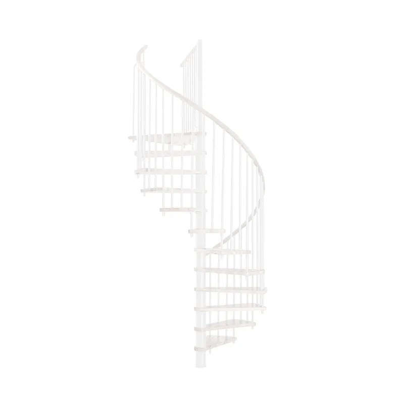 Minka Spiraltrappa Spiral Wood vit
