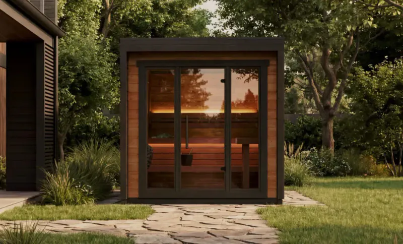 Badstuhytte Patio XS, thermowood